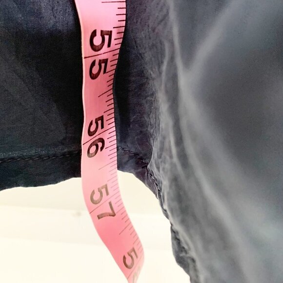 Calypso St. Barth Nettie Tiered Silk Maxi Dress‎ with lace up front closure - Picture 5 of 7